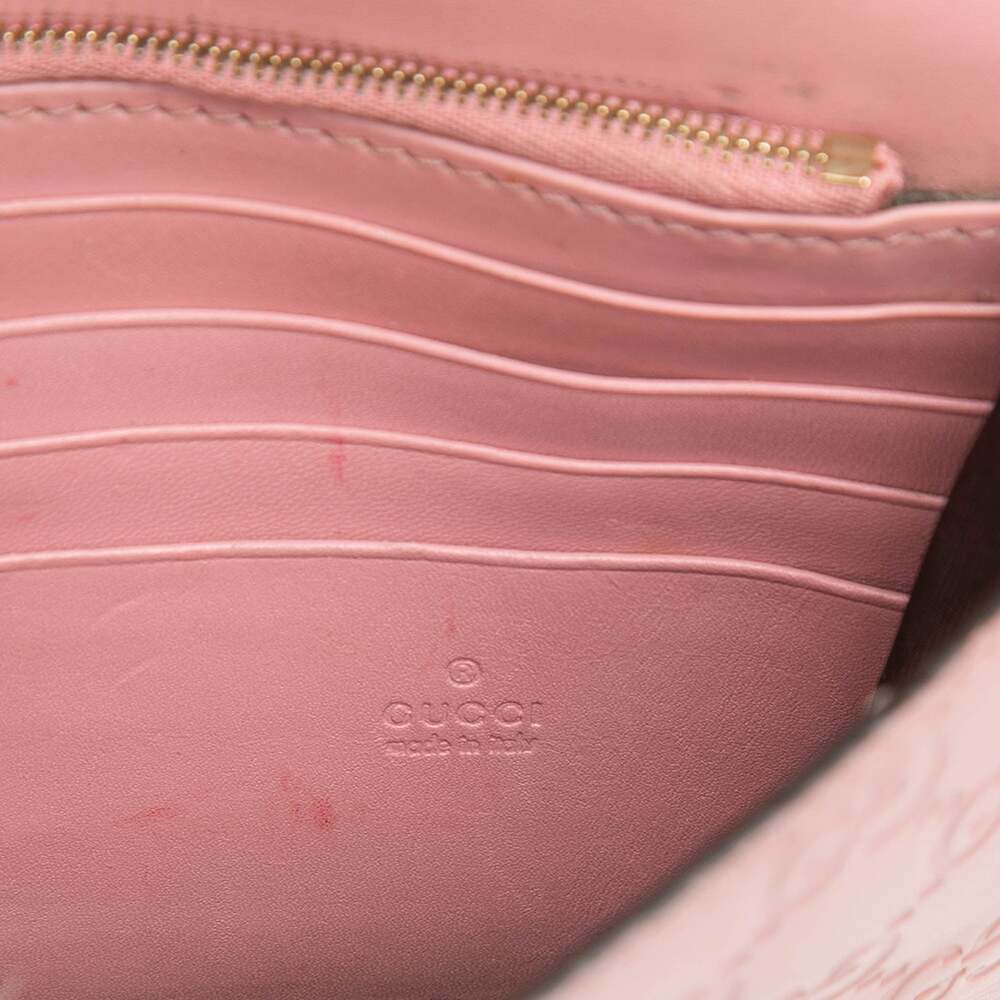 Icon Wallet On Chain Guccissima Leather #251589G70B - Picture 5 of 7